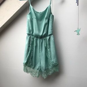 The Hanger Mint Romper